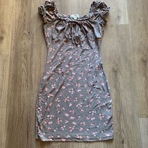 Floral mini dress